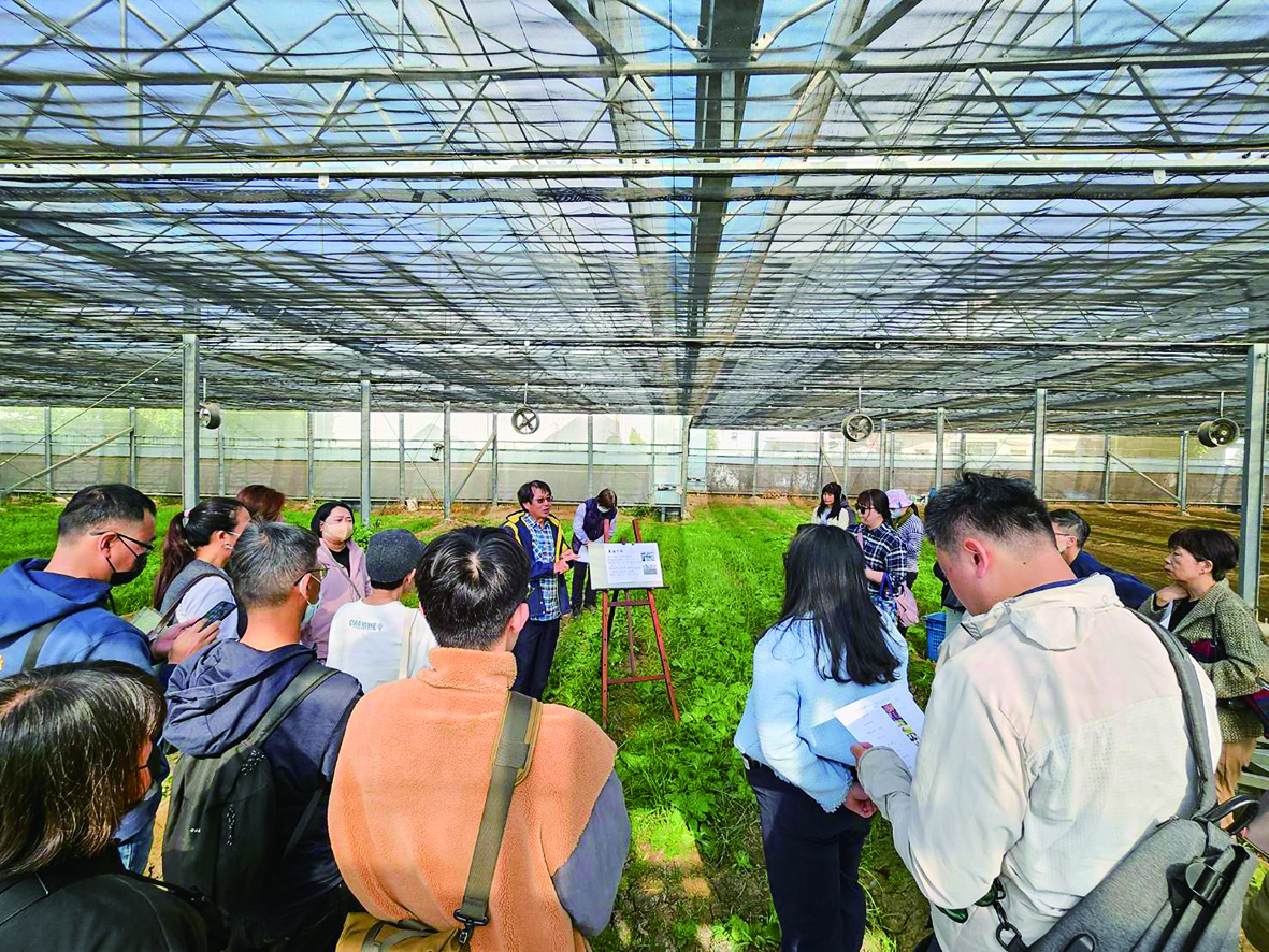 產地觀摩學習-蘇冠宇創世紀有機農場2