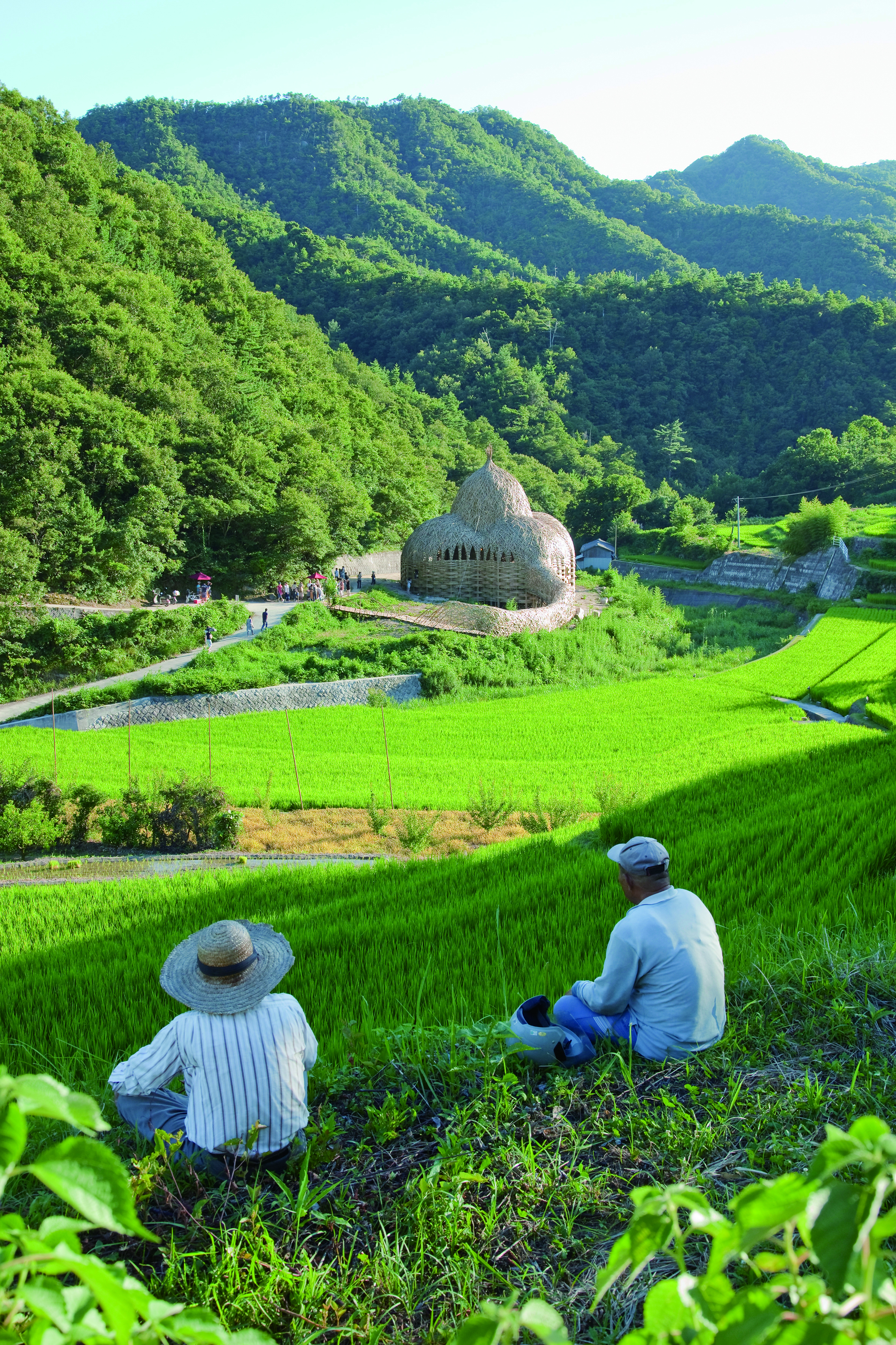 王文志「小豆島の家」 Photo_Osamu Nakamura